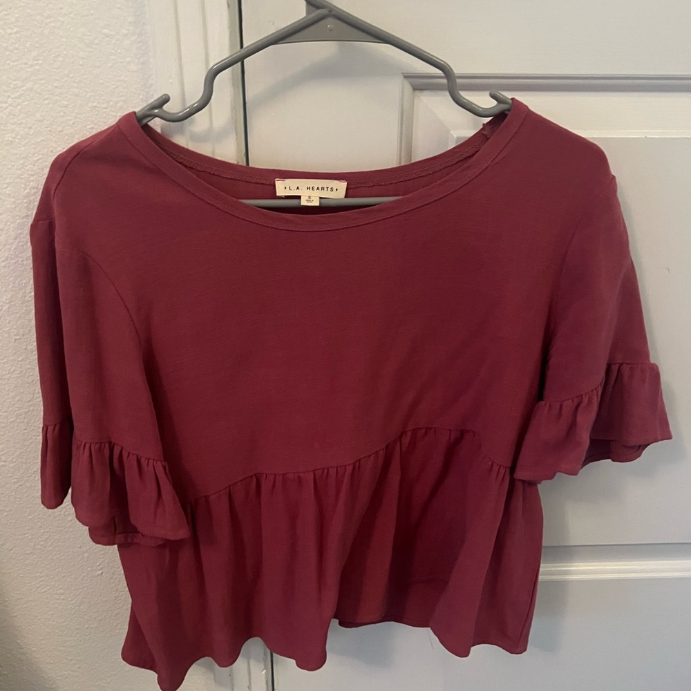 LA Hearts Blouse